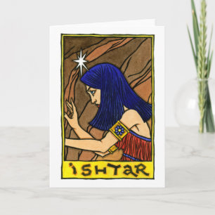 Ishtar Wenskaart Kaart