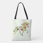 Isi Blume farbig Draagtas (Achterkant)