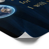 Isiah 41:10 Ecriture Poster (Coin)