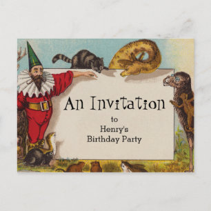 Isidore het Elf & zijn Briefkaart van Dieren