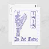 Isis Briefkaart (Voorkant / Achterkant)