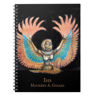 Isis Egyptian Goddess Wings Maureen Girard Notitieboek