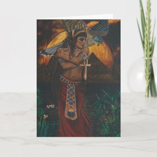 Isis-Wenskaart Kaart (Voorkant)