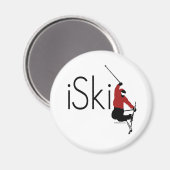 iSki Magneet (Voorkant / Achterkant)