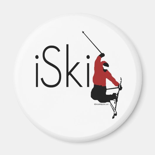 iSki Magneet (Voorkant)