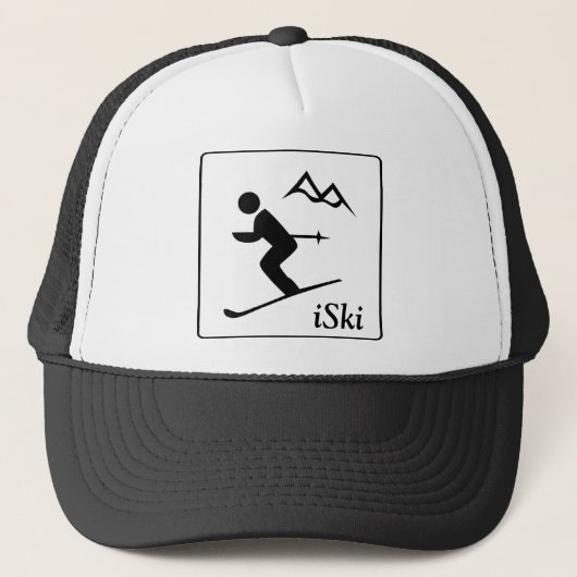 iSki-muts Trucker Pet (Voorkant)