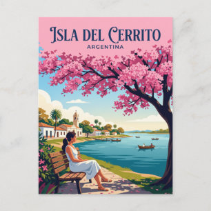 ISLA DEL CERRITO ARGENTINIË BRIEFKAART