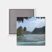 Isla Grande, Panama Magneet (Voorkant / Achterkant)