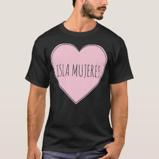 Isla Mujeres Heart T-shirt