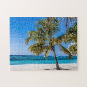 Isla Saona Beach Domenican Republic gift Poster Ho Legpuzzel