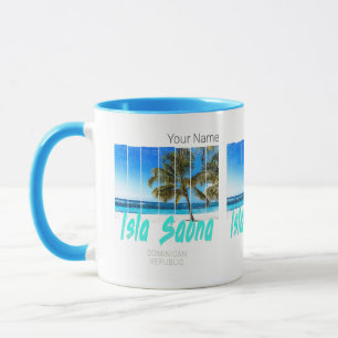 Isla Saona Dominicaanse Republiek Strand Design Mok