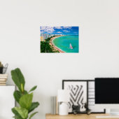 Isla Verde - Puerto Rico Poster (Thuiskantoor)