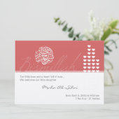 Islam aqiqah aqeeqah invitation fille bismillah (Debout devant)