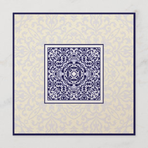 Islam Arabisch metallisch verloving bruiloft Kaart