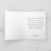 Islam feliciteert bruidsboeket mashallah kaart (Binnen)