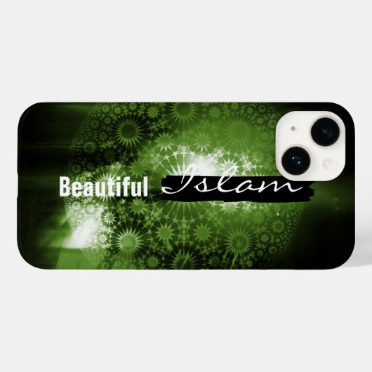 Islam for Peace iPhone 14 Coques (Verso (horizontal))