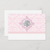 Islam Islamic damask merci à l'fiançailles mariage (Devant / Derrière)