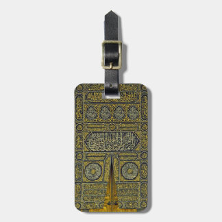 Islam Islamitische Arabisch Calligrafie Hajj Kaaba Bagagelabel