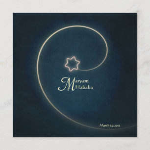 Islam Islamitische baby geboorte Aqiqah nachtster Kaart