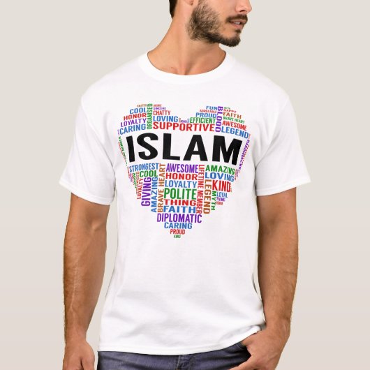 ISLAM Legend Heart T-shirt (Voorkant)