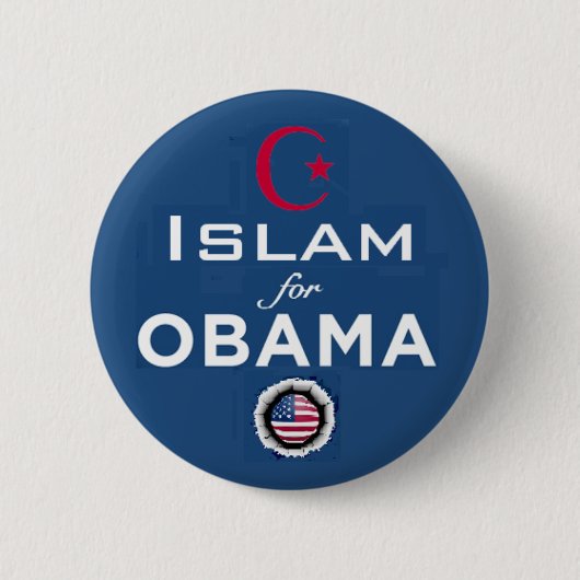 ISLAM Obama Button (Voorkant)