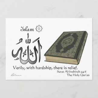 Islam - Passage-uitnodiging Kaart