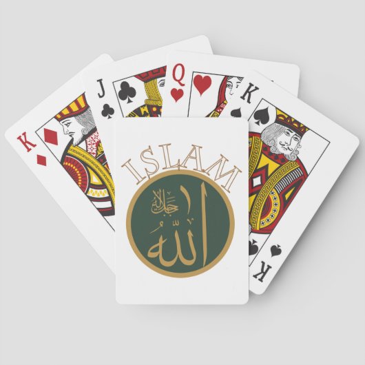 Islam Pokerkaarten (Achterkant)