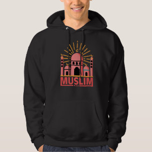 Islam Symbol Cool Islamic Retro Muslim Hoodie