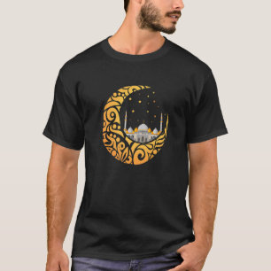 Islam symbool koele islamitische moslim teken 5 t-shirt