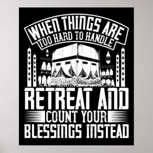 islam - wanneer het te moeilijk is poster