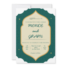 Islam Wedding Invitations Art
