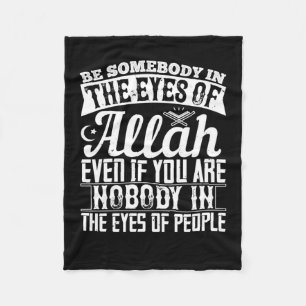 islam - wees iemand in de ogen van Allah Fleece Deken