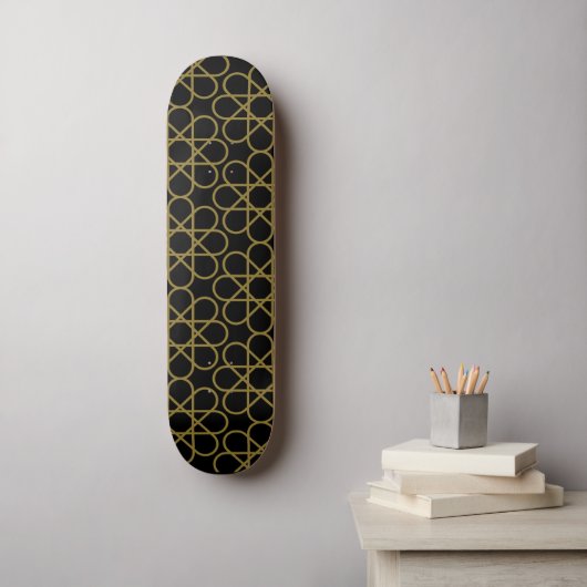 Islamic Arabic Geometric Pattern Design  Skateboard (Muurkunst)