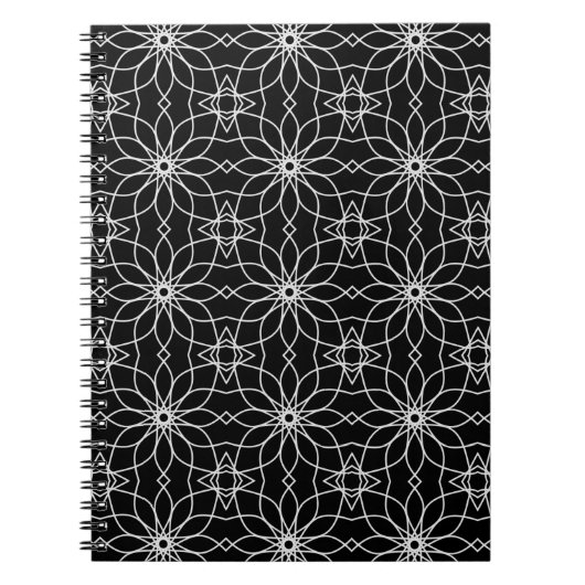 Islamic Art Geometric Pattern Design Abstract Notitieboek (Voorkant)