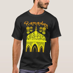 Islamic Celebration Muslim Fasting Islam Arabic Ra T-shirt