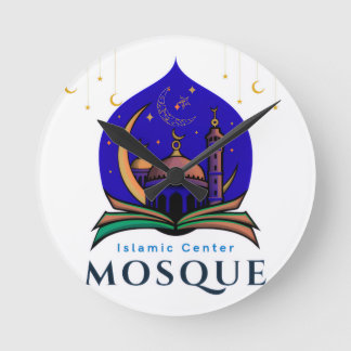 Islamic Center Mosque – Decorative Wall Clock Ronde Klok