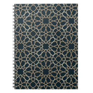 Islamic Geometric Pattern Design Abstract Notitieboek