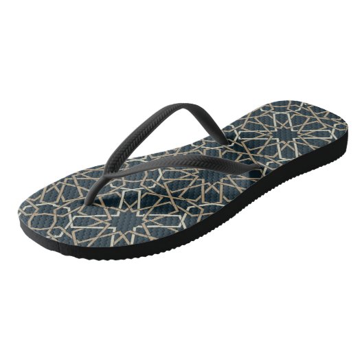 Islamic Geometric Pattern Design Abstract Teenslippers (Schuin)