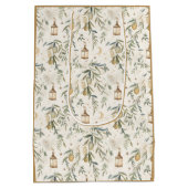 Islamic Gift Bags | Eid, Ramadan Olive Lantern  Medium Cadeauzakje (Achterkant)