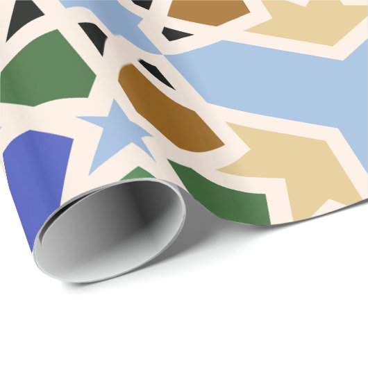  Islamic Pattern Background Cadeaupapier (Rol Hoek)