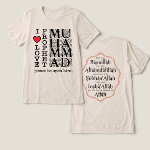 Islamitisch cadeau Moslim cadeau Halal bescheiden  Tri-Blend Shirt