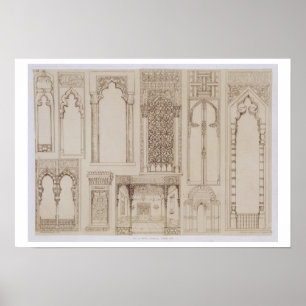 Islamitisch en Moorachtig ontwerp voor pendelaars  Poster