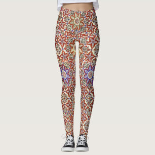 Islamitisch geometrisch en Floral ontwerp Leggings