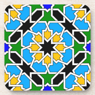Islamitisch geometrisch onderzetter