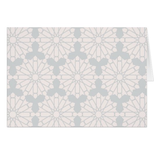 Islamitisch geometrisch patroon (Voorkant Horizontaal)