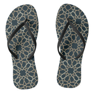 Islamitisch Geometrisch Patroon Abstract Teenslippers