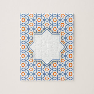 islamitisch geometrisch patroon legpuzzel