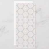 Islamitisch geometrisch patroon save the date (Voorkant / Achterkant)