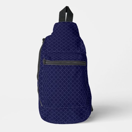 Islamitisch geometrisch patroon sling bag (Voorkant)