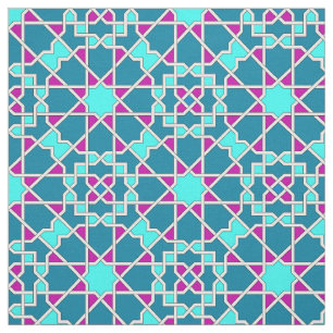 Islamitisch geometrisch patroon stof